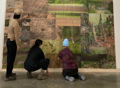 Reception for Moody Project Wall: Practices of Attention