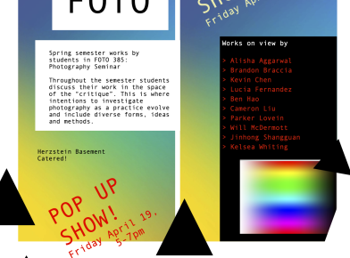 FOTO Pop-Up Show!