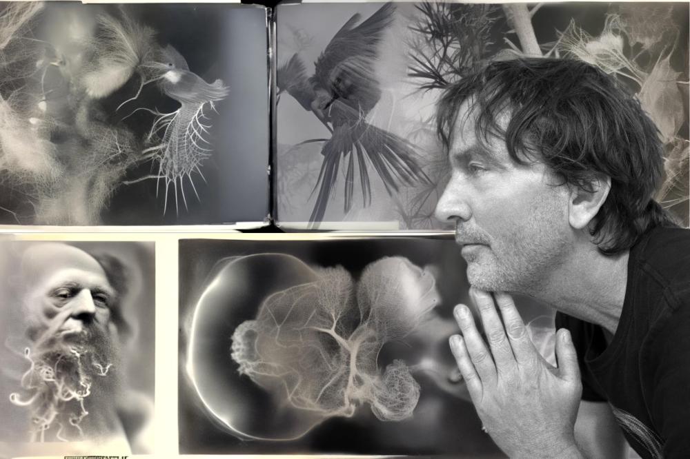 Nick Flynn + AI | THEY ARE FALLING ALL AROUND ME / Postcards from the Edge of Latent Space