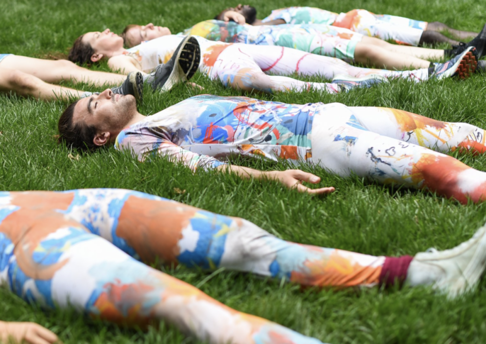 Movement Workshop with Rashaun Mitchell + Silas Riener