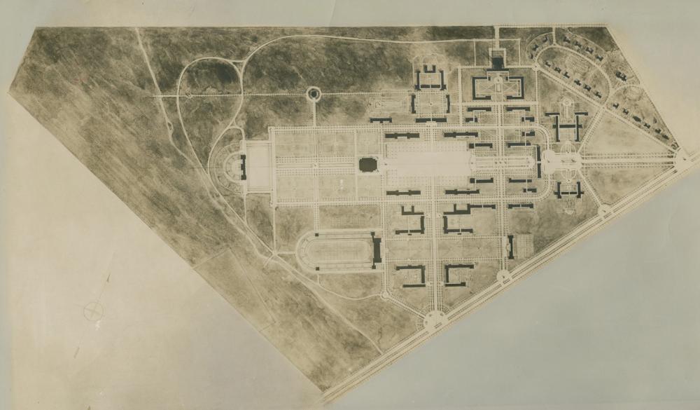 Rice Institute Master Plan, 1910.