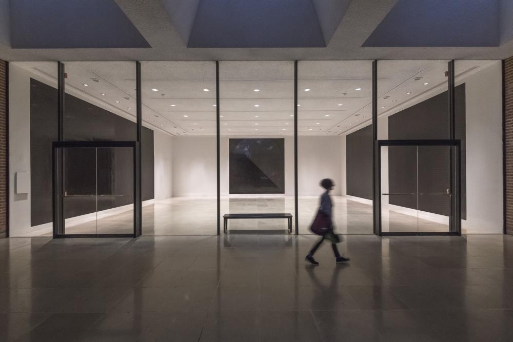 Sol LeWitt, Glossy and Flat Black Squares